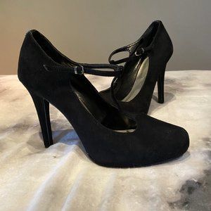 Guess T-Strap Mary Jane Heels